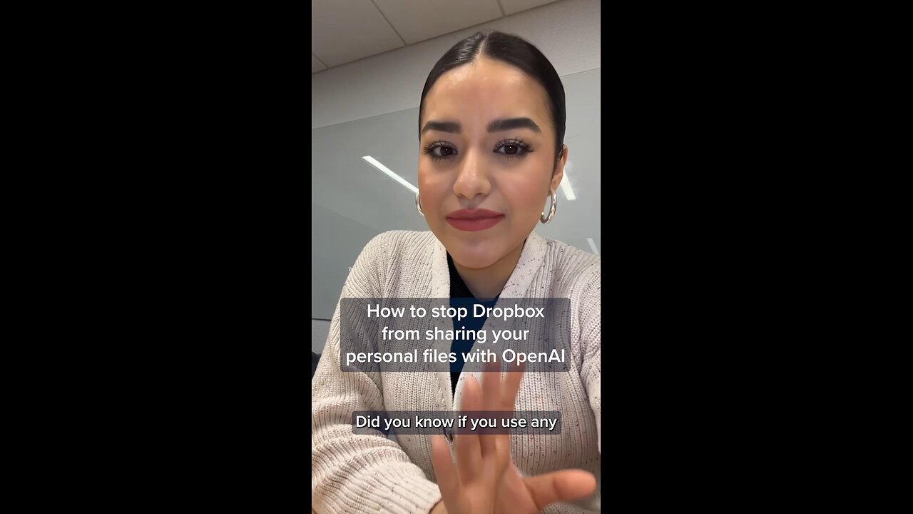 How to stop Dropbox from sharing your personal files with OpenAI #Shorts