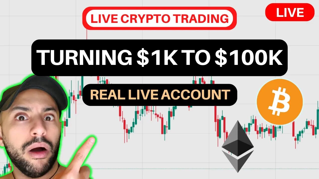 🔴 Watch Day Trading Live - Crypto Trading (Bitcoin, Ethereum, Terra Luna Classic, XRP)