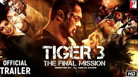 Tiger 3 Official Trailer / Salman Khan Bollywood Movie || New Blokbaster Movie