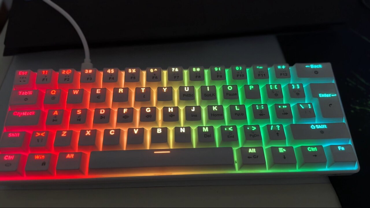 BLIC T60 MECHANICAL KEYBOARD GAMING PREWİEW mekanik klavye rgb inceleme