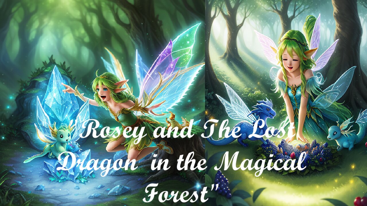 Rosey and The Lost Dragon :A Tale of Friendship in the Magical Forest