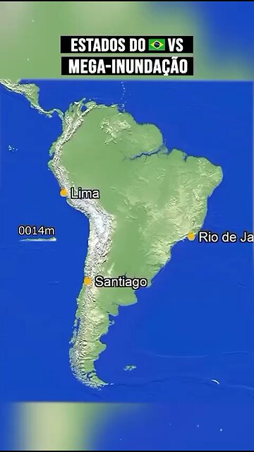 Inundação no Brasil?