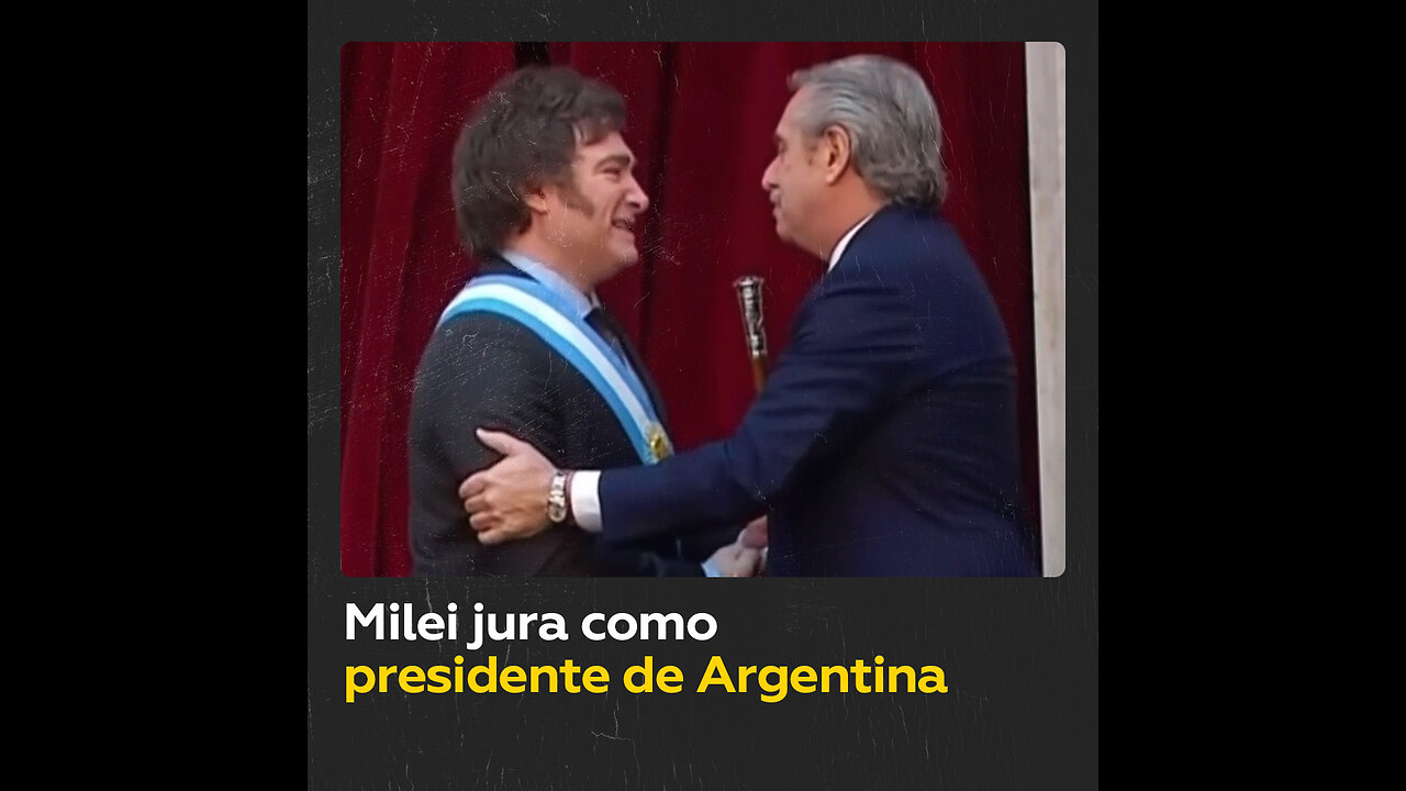 Javier Milei toma posesión como nuevo presidente de Argentina