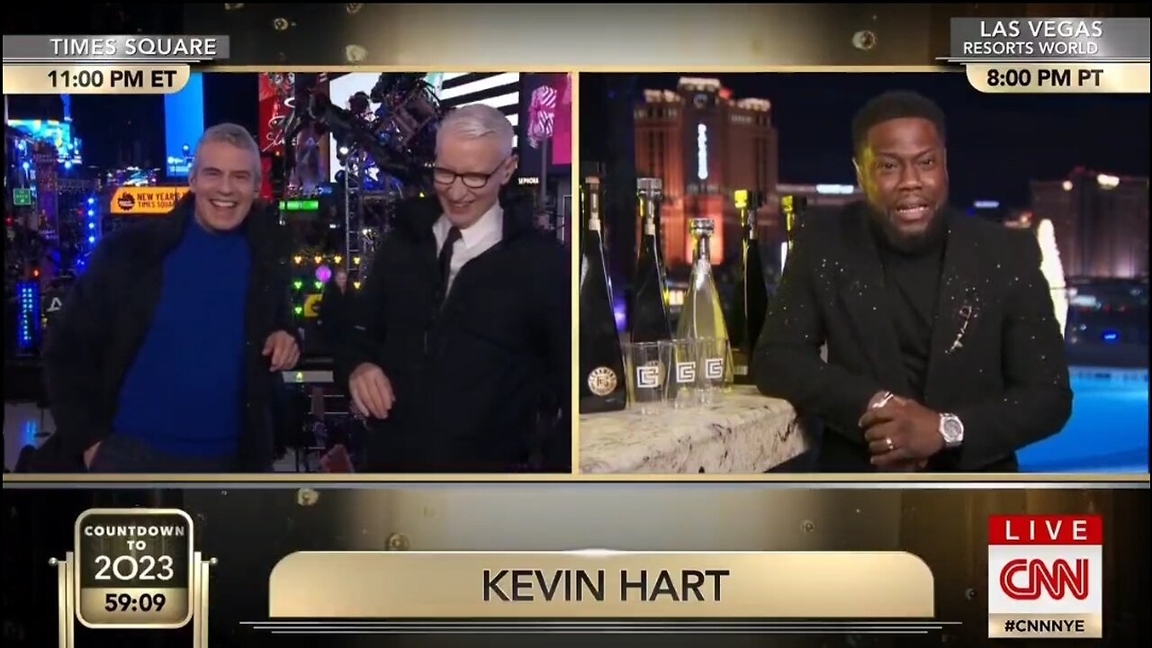 It's Absolute Bullsh*t CNN Won't Let You Drink: Kevin Hart to Andy Cohen