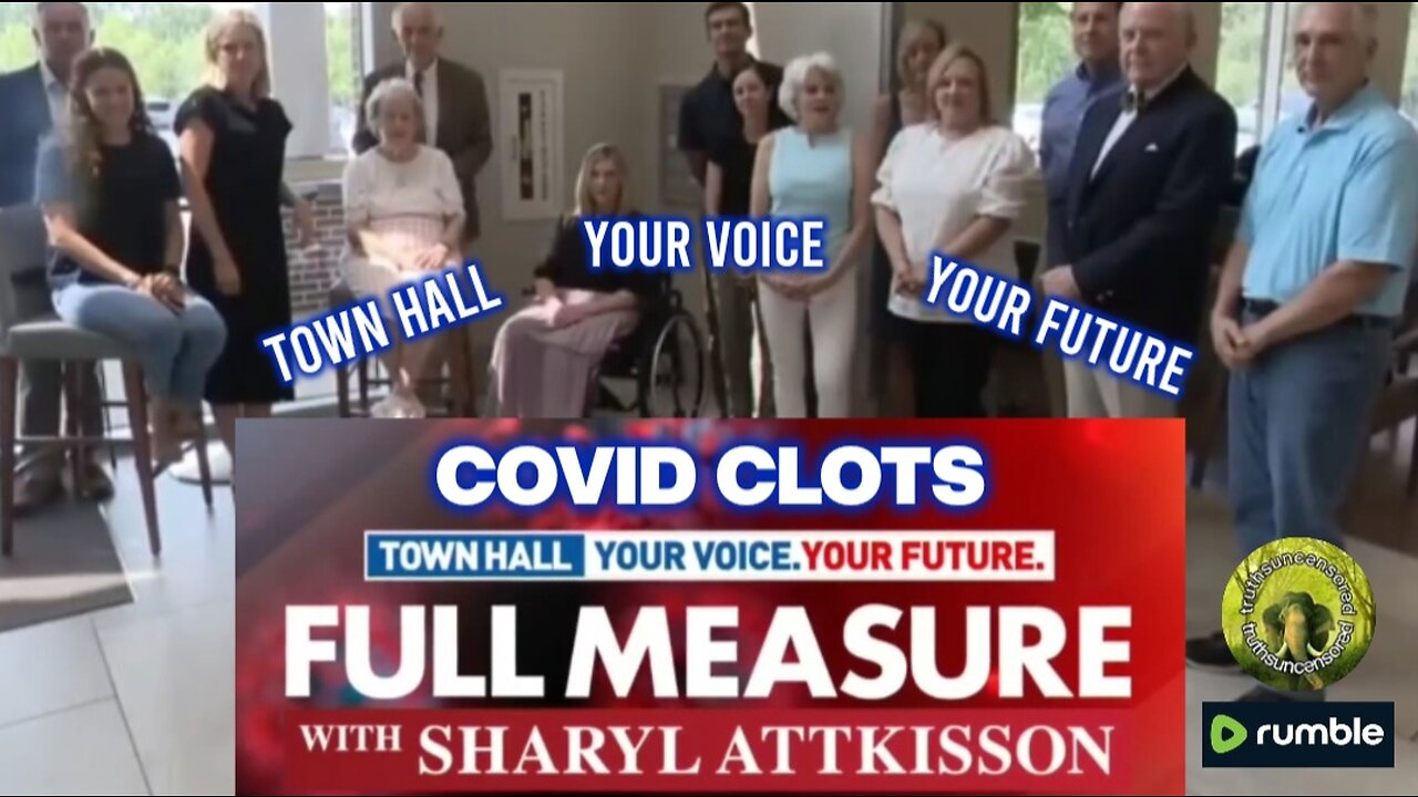 COVID CLOTS Town Hall with Sharyl Attkisson on Full Measure