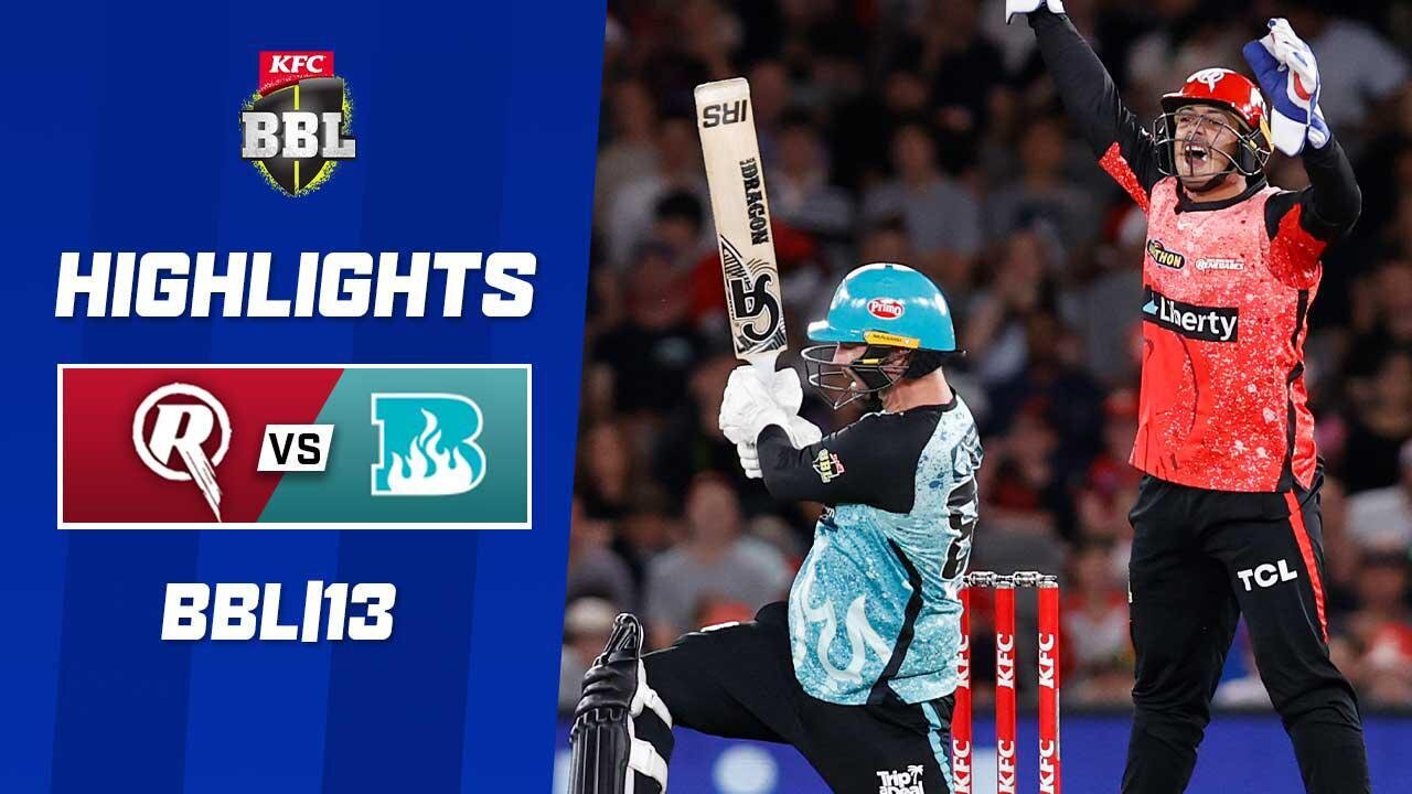 Melbourne Renegades v Brisbane Heat | BBL|13