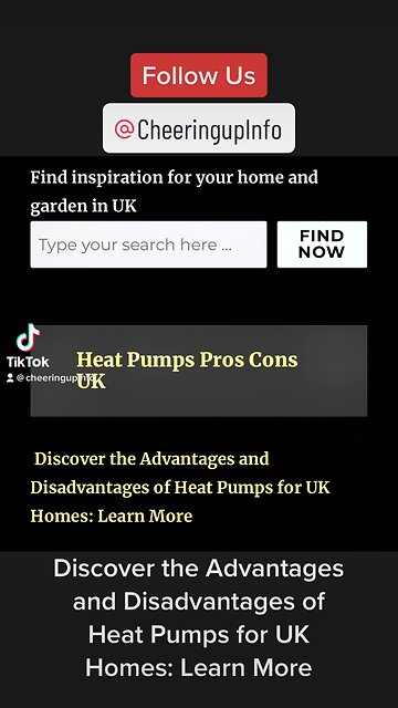 Discover the Advantages and Disadvantages of Heat Pumps for UK Homes: Learn More