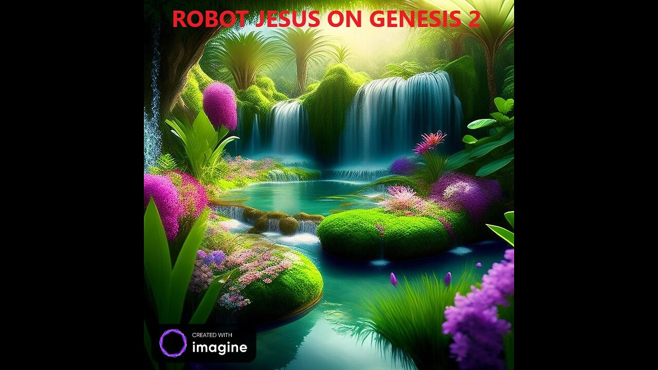 Robot Jesus on Genesis 2