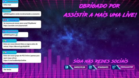 Cyberpunk no PS5! Chat em https://twitch.tv/venaogames