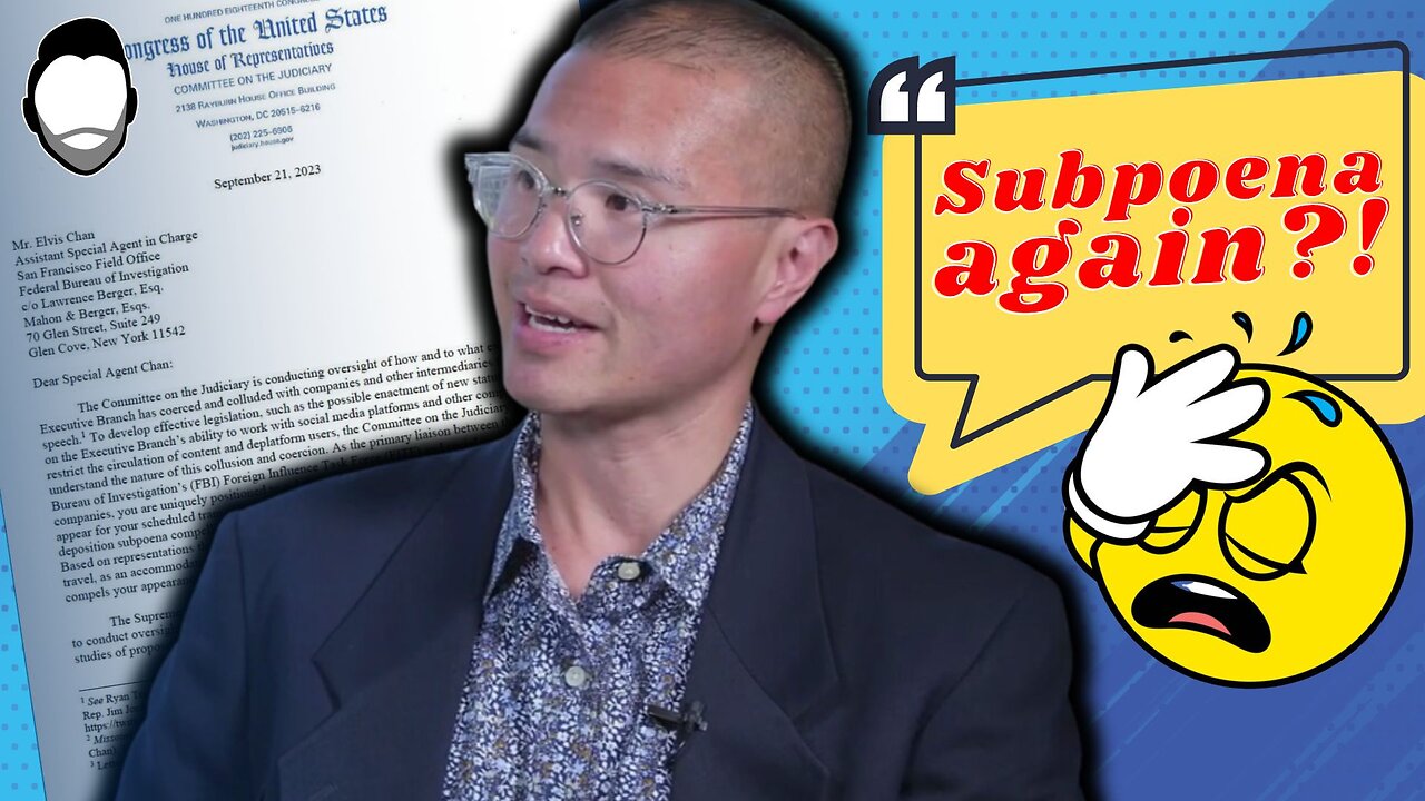 FBI Agent Elvis Chan SUBPOENAED AGAIN