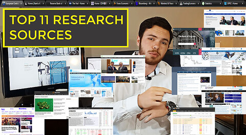 Top 11 trading research sources used by pro-traders | Forex, Commodities, Indices, Stocks