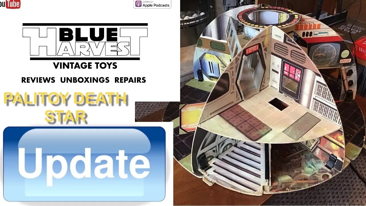 PALITOY VINTAGE STAR WARS DEATH STAR UPDATE