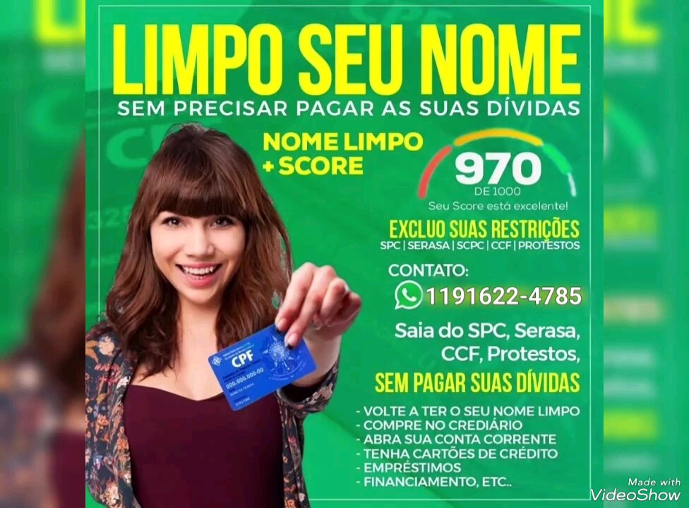 Limpe seu nome sem burocracia,dentro da lei.. IG. @disklimpanome