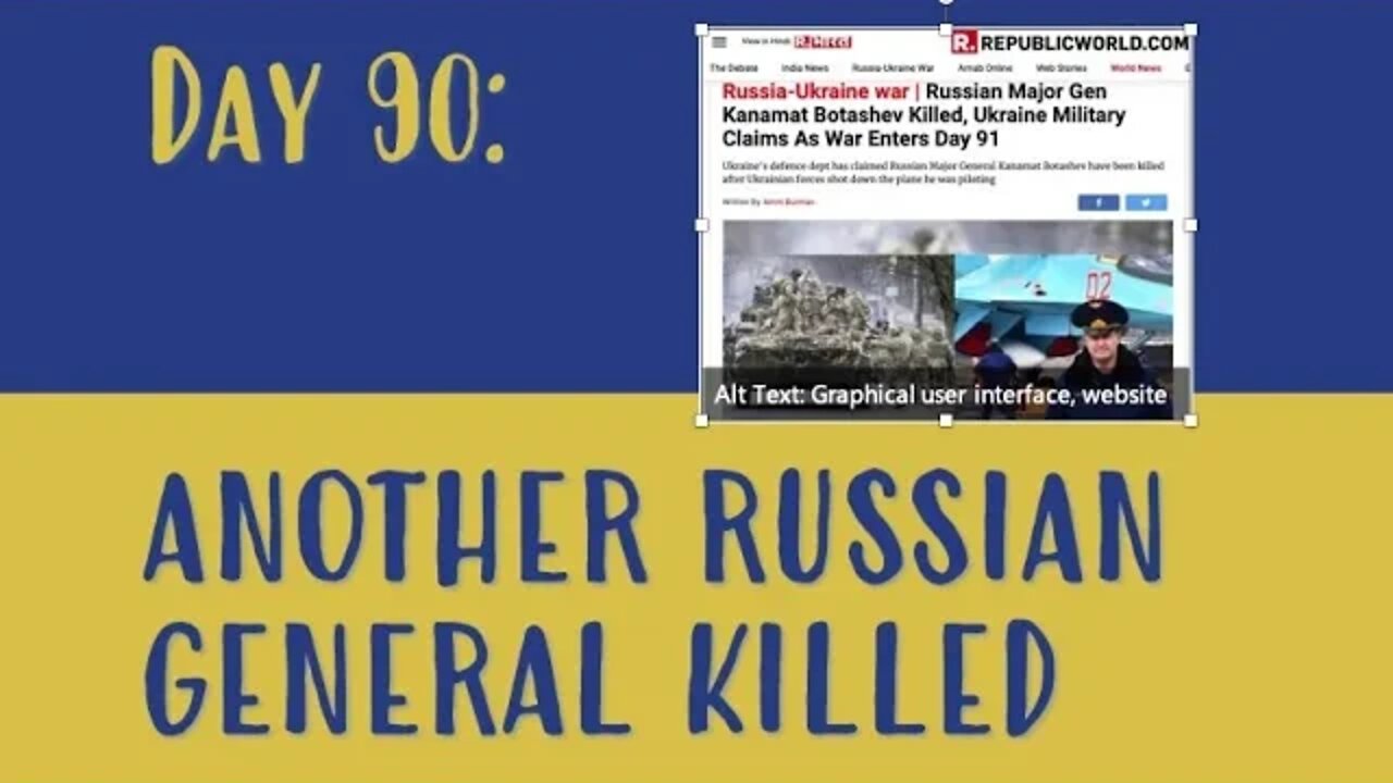 Day 90 of the Russian invasion of Ukraine | Daily update - What happened?