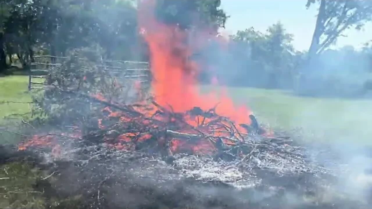 Lighting A Burn Pile From Start To Finish - Tips On How Not To Have To Get Fire Dept Involved