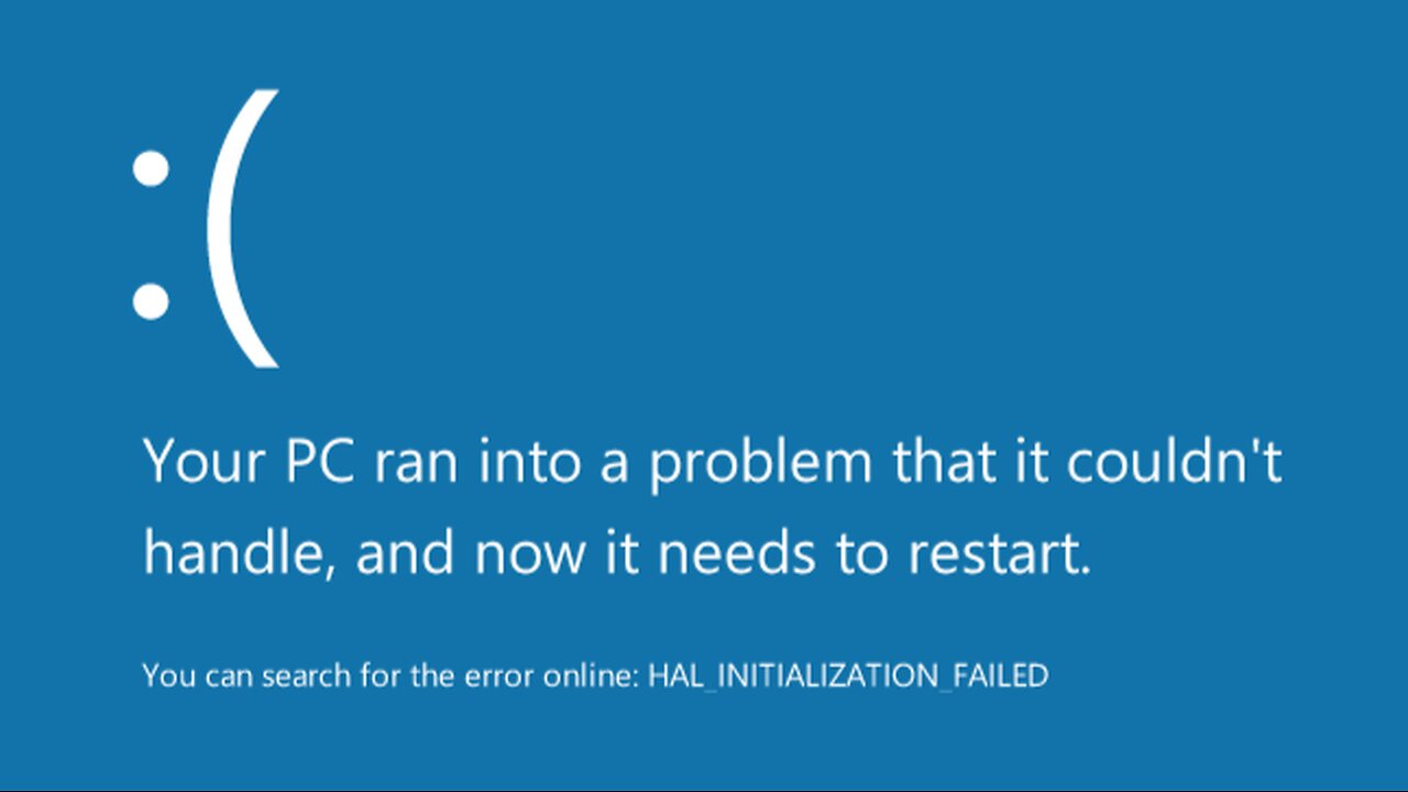 VladTalks | Blue Screen Error | LOC