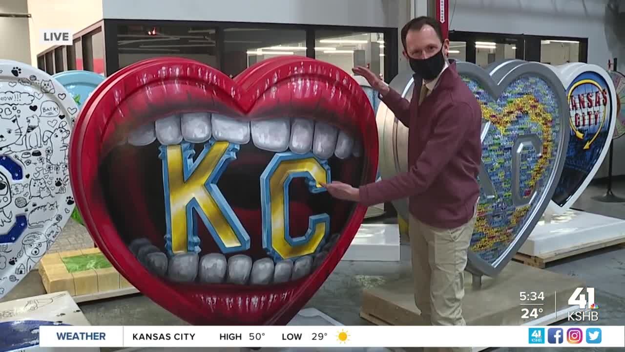 Finishing touches being put on Parade of Hearts