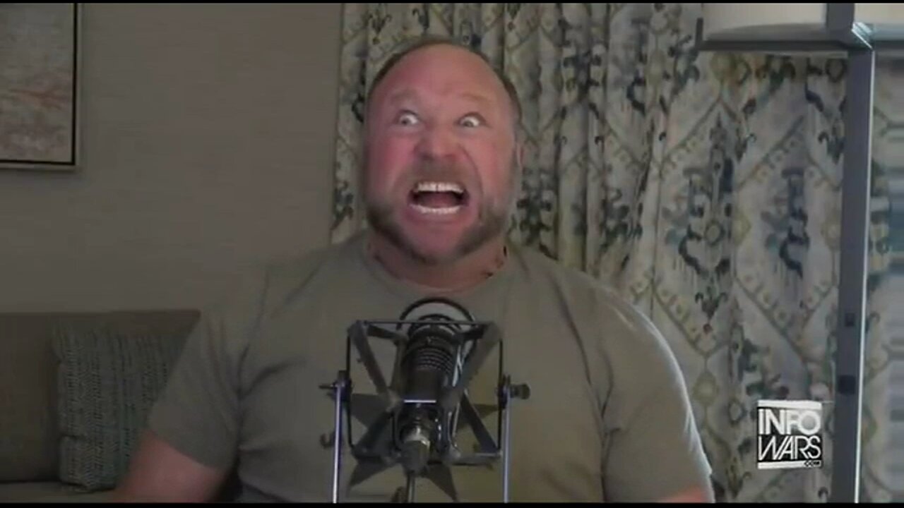 Alex Jones Impersonates Brian Stelter And Drag Queen Pedophiles