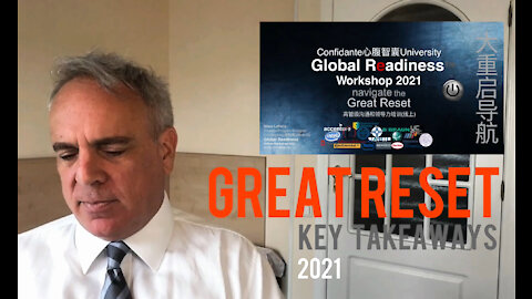 Great Reset - Key Takeaways 2021