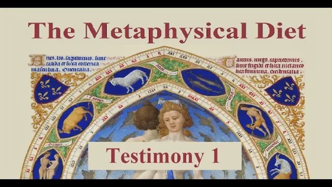 Testimony 1. New moon meditation (The Metaphysical Diet)