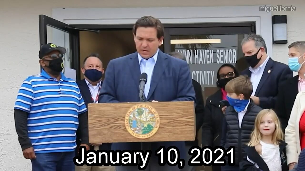 DeSantis Pushing vaccines