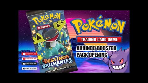 Abrindo um booster de destinos brilhantes #pokemon #pokemontcg #short