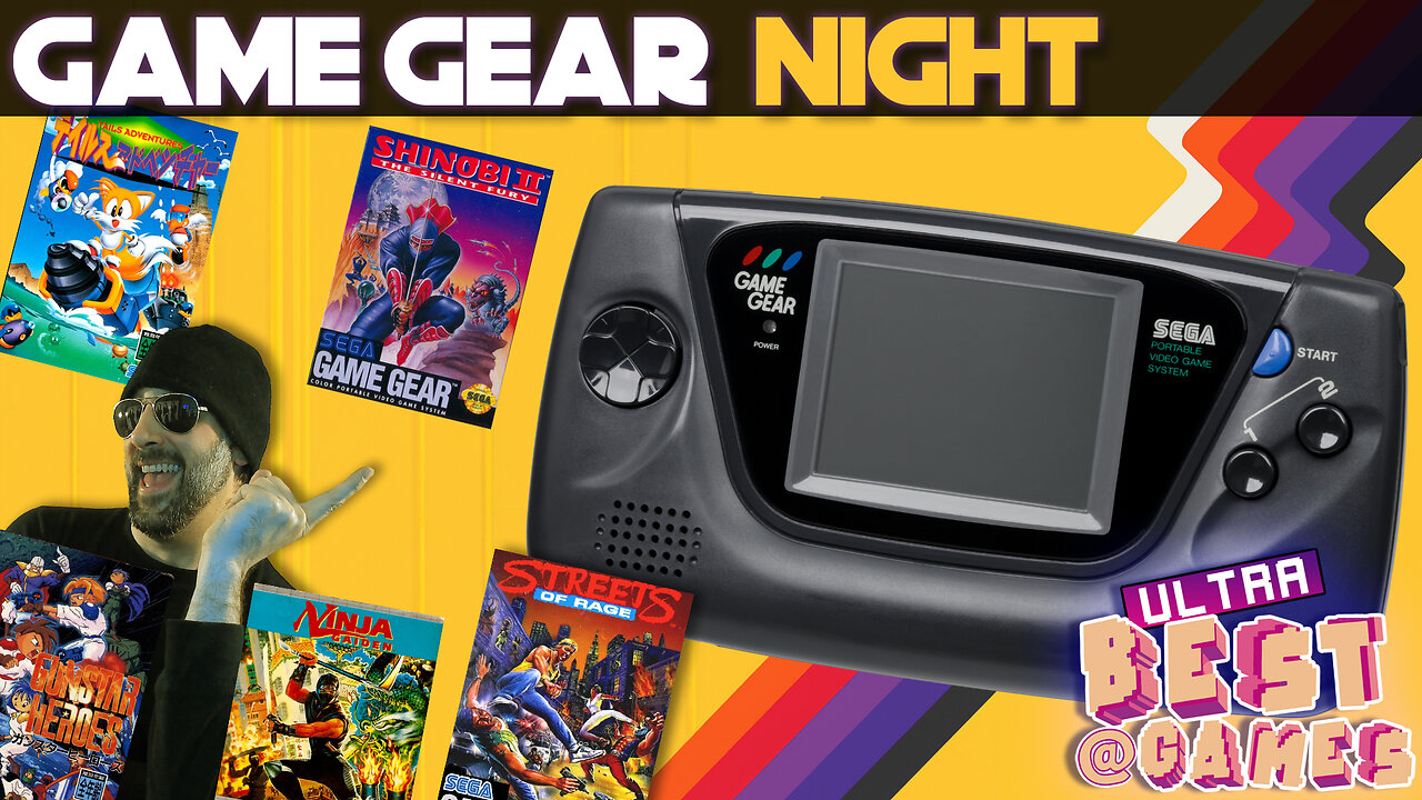 Sega Game Gear Night | ULTRA BEST AT GAMES (Edited Replay)