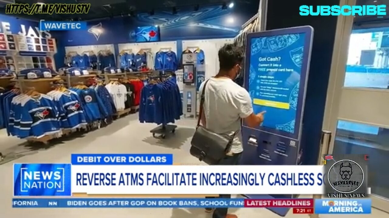 Cashless💸America... Reverse ATM's... #VishusTv 📺