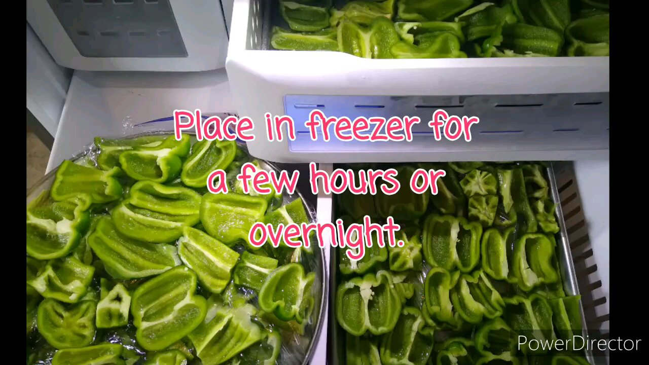 How to Freeze Bell Peppers