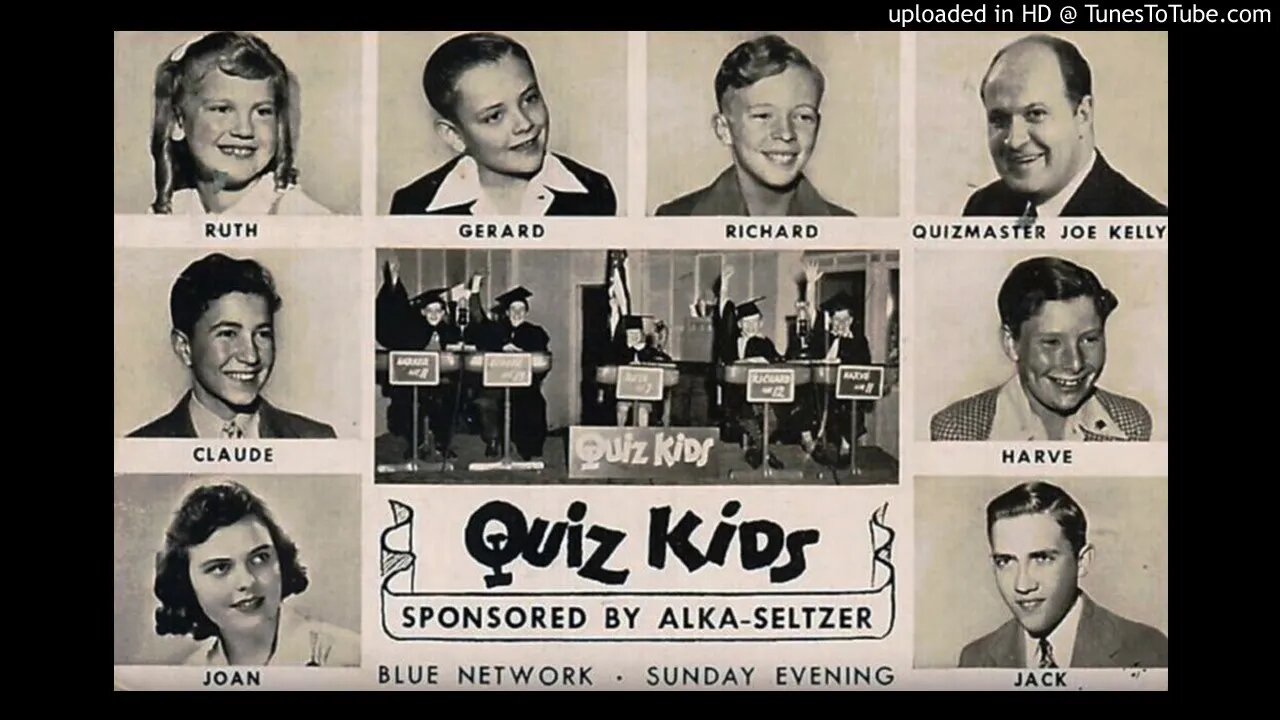 Quiz Kids - Guest Fred Allen