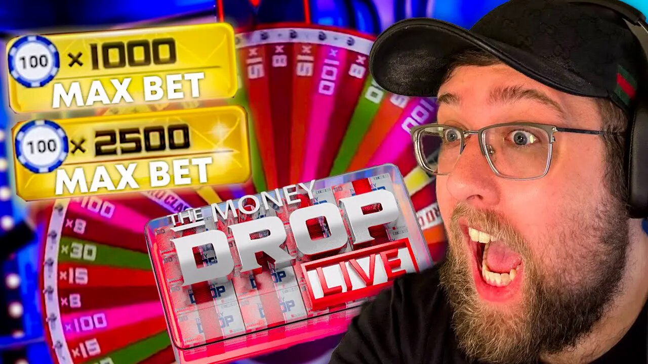 MAX BETS ON MONEY DROP LIVE GAME SHOW! (THE RETURN)