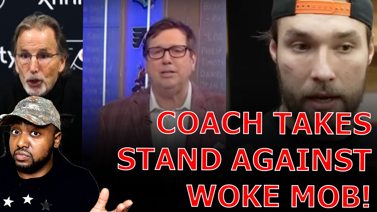 NHL Coach DEFENDS Hockey Player's Refusal To Support LGBTQ As WOKE Media Wants Him To Fight Ukraine!