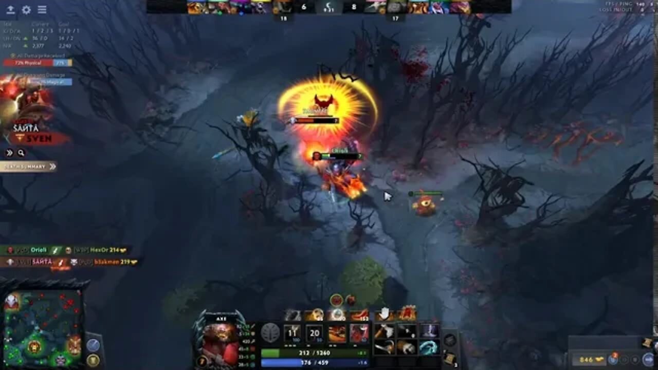 (Compacto) (Dota 2)Ganhando a off na base das flechadas