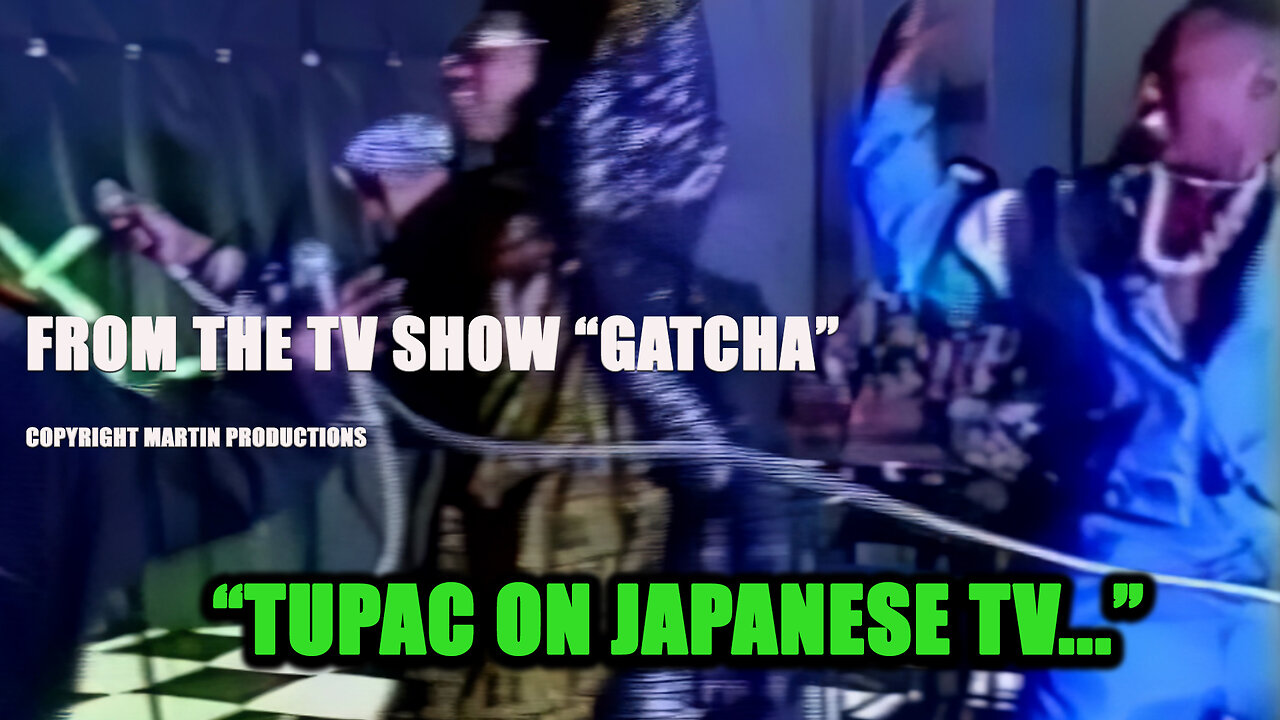 EARLY TUPAC 1990'S JAPANESE TV SHOW- HD