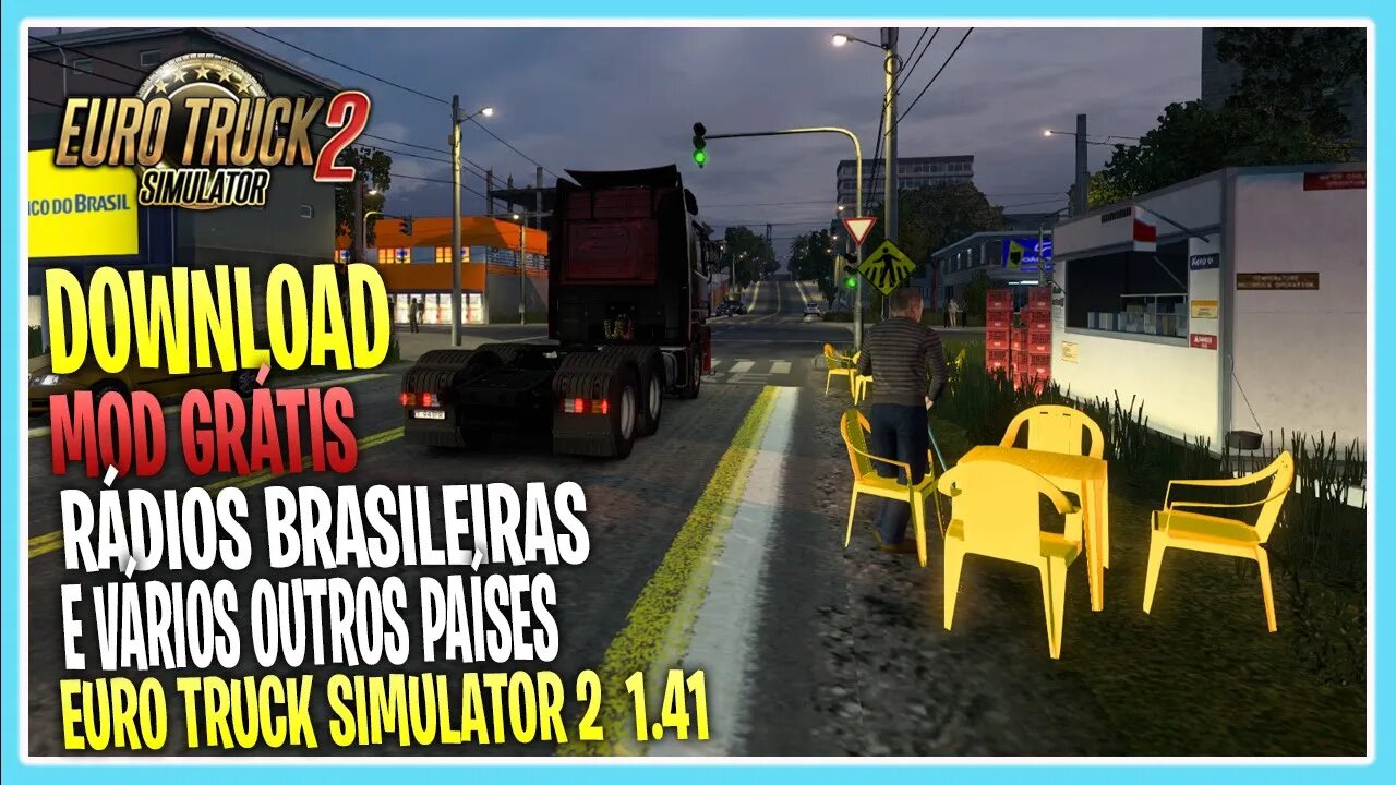 PACK RÁDIOS BRASILEIRAS E OUTROS PAÍSES ATUALIZADA PARA EURO TRUCK SIMULATOR 2 1.41