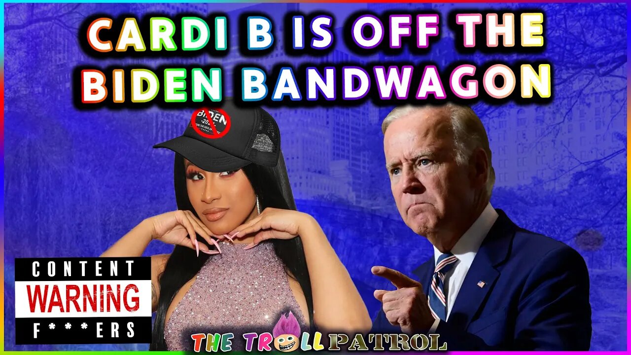 BIDEN BLEEDS SUPPORT Cardi B No Longer Endorses Joe For President