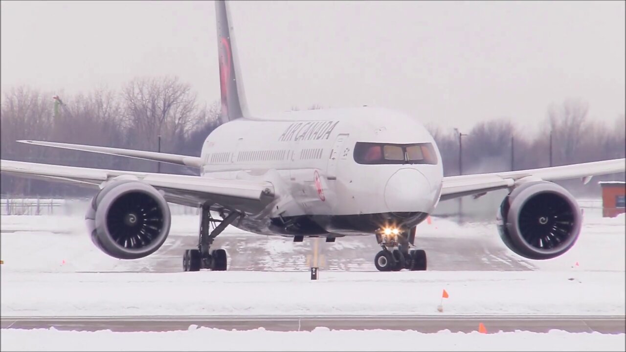 Scary Snow Storm in Canada