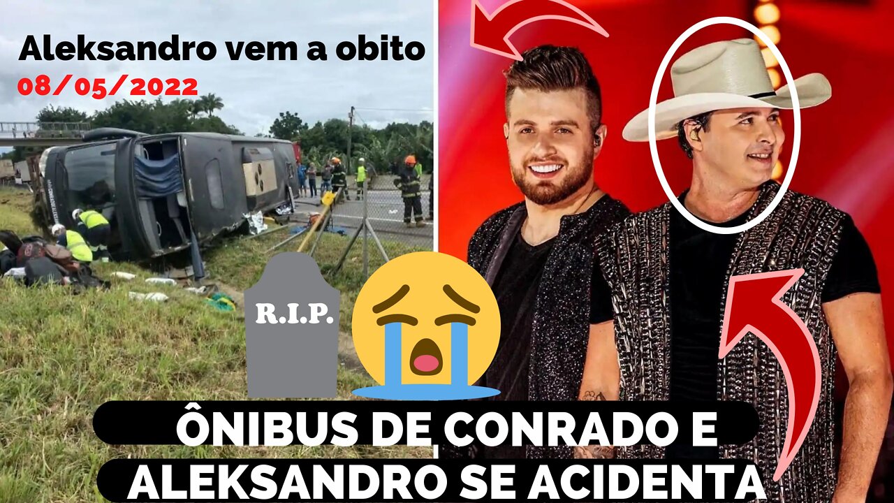 EM MIRACATU ONIBUS DE CONRADO E ALEKSANDRO SOFRE ACIDENTE, VITIMANDO 5 PESSOAS