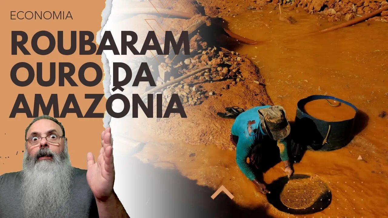 MANCHETE SENSACIONALISTA não diz COISA com COISA e tenta LIGAR GRANDES EMPRESAS a ROUBO de OURO