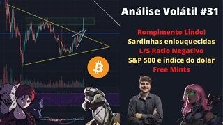 Análise Volátil #31 - BTC em contexto positivo no curto prazo