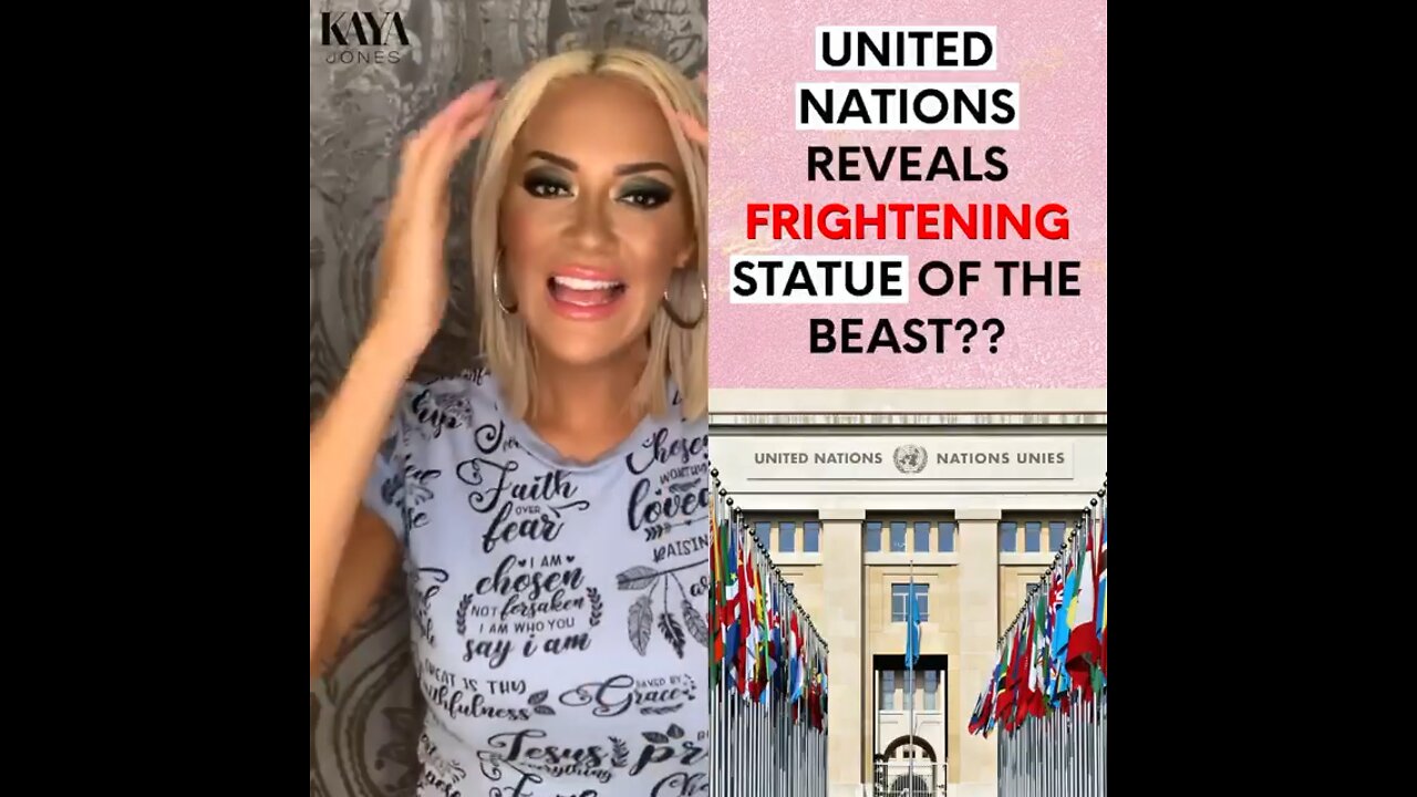 United Nations Reveals Frightening Statue Of The Beast??