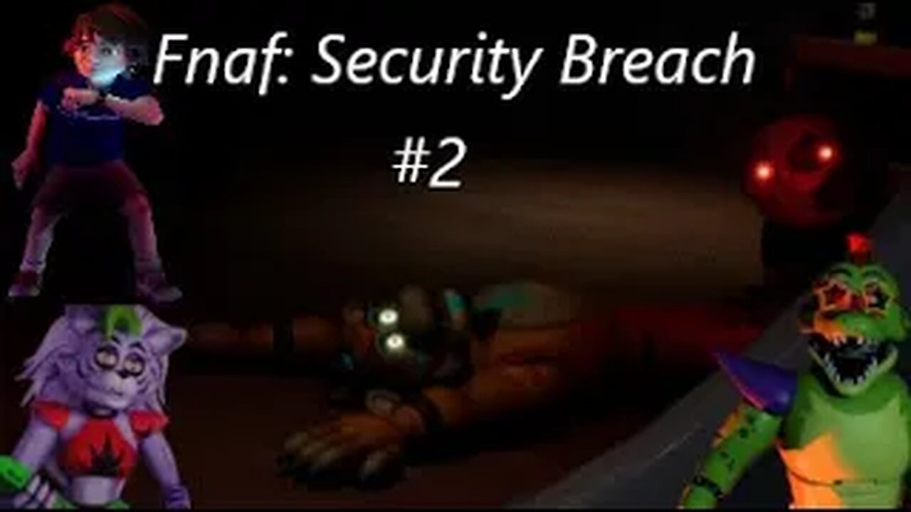 Making pizza in Max12's basement! Five Nights at Freddy's Security Breach! #2