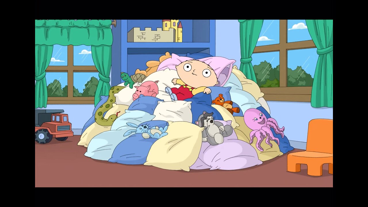 Family Guy Stewie on ADHD meds