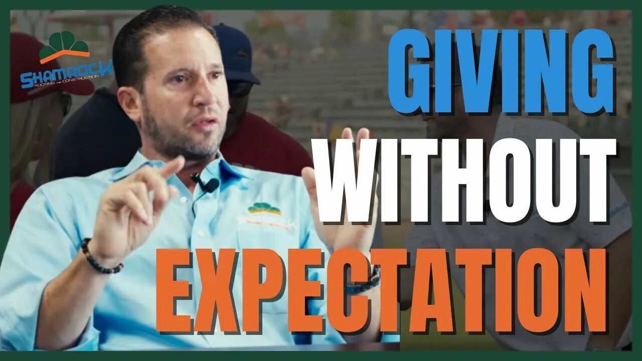 Giving Without Expectations | Shamrock Roofing