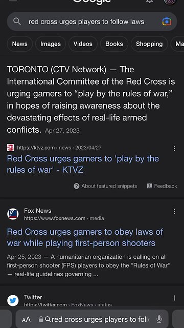 Red Cross urges players to “Obey the Rules of War” in first person shooters