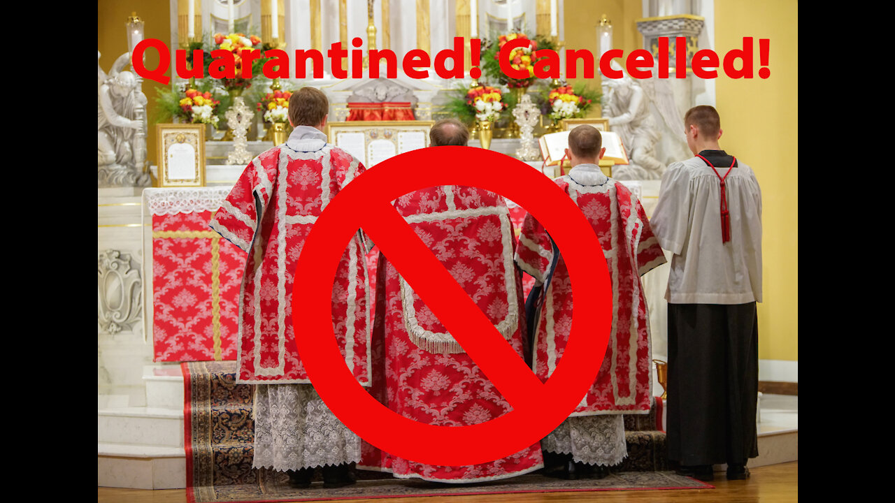 Breaking: Pope Francis Tries to Cecel Traditional Mass