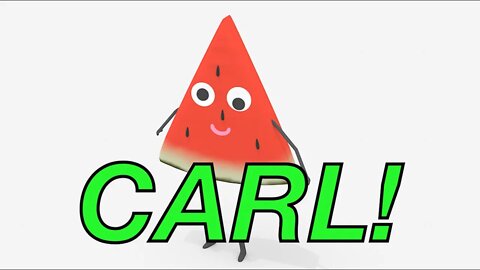 Happy Birthday CARL! - WATERMELON Birthday Song