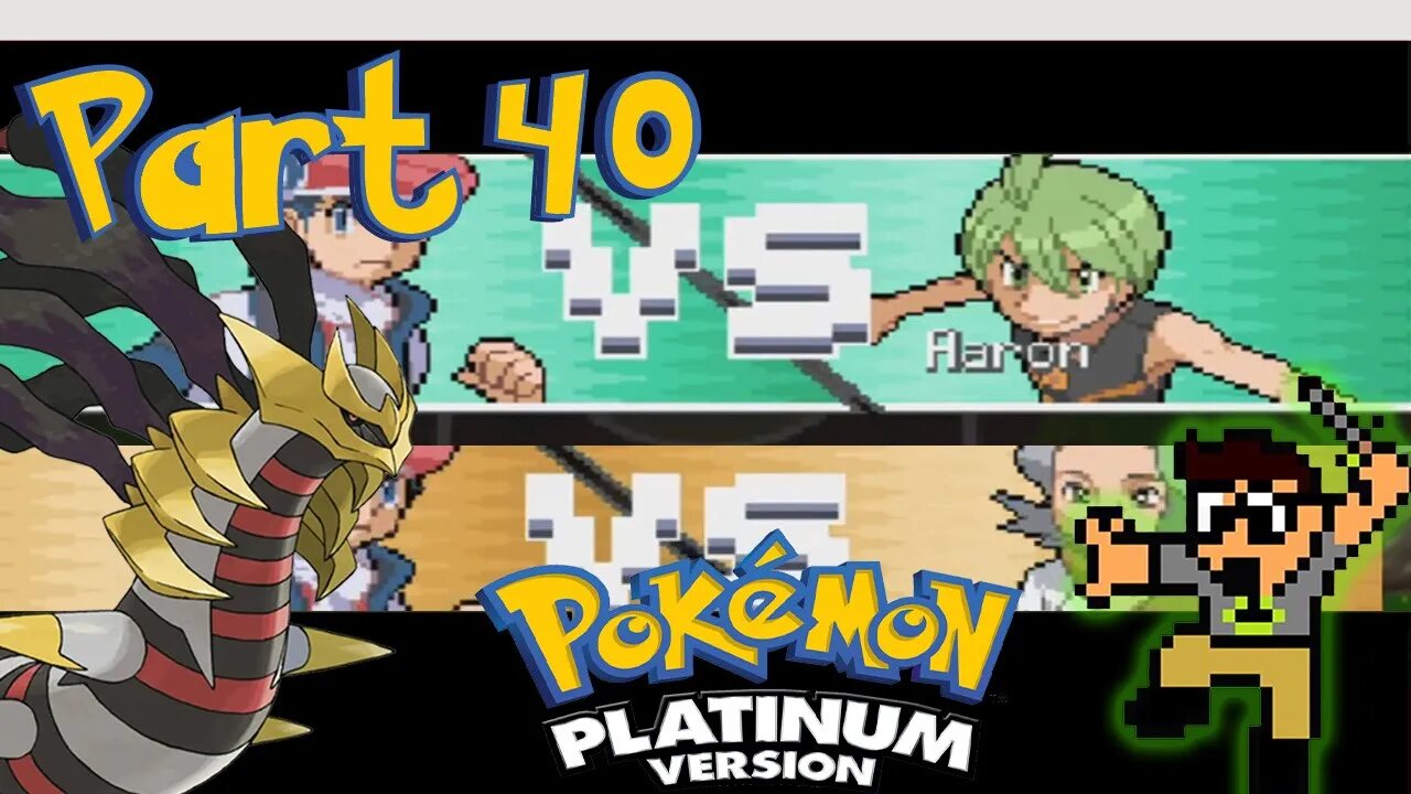 VS Elite Four Members Aaron and Bertha - Part 40 - Pokemon Platinum