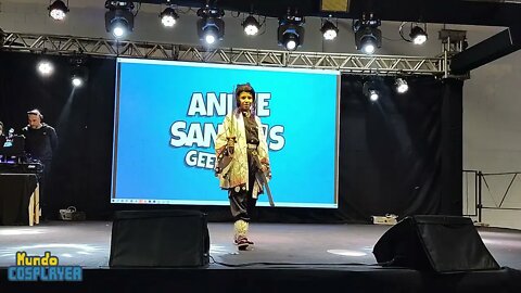 Apresentação Cosplay de Shinobu do anime Demon Slayer no Anime Santos Geek Fest 2022!