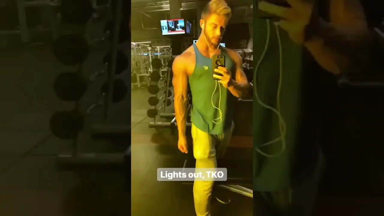 Intense vascularity when I was bodybuilding